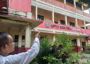 Lantai 3 SDN Pengasinan 01 Belum Bisa Digunakan Sejak Dibangun pada 2019