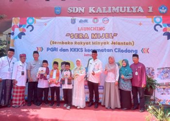 Cilodong Luncurkan Program SERA MIJEL, 18 SD Kumpulkan 1.189 Liter Minyak Jelantah