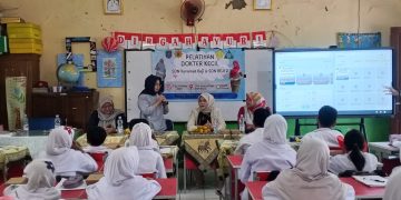 Dua Sekolah di Beji Gelar Pelatihan Dokter Kecil, Siswa Dibekali Edukasi Hidup Sehat
