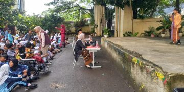 Siswa SDN Sawangan 01 Gali Potensi Lewat Lomba Bulan Bahasa 2025