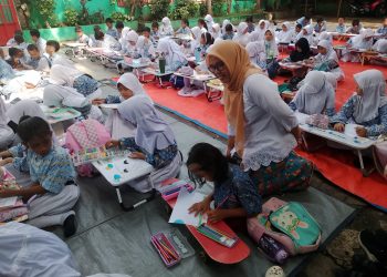 500 Siswa SDN Baktijaya 5 Ikuti Lomba Literasi Peringati Bulan Bahasa dan Hari Sumpah Pemuda