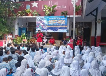 Siaga Sejak Dini, SDN Pancoran Mas 1 Latih Siswa Hadapi Bencana Alam