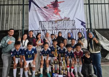 SDN Tugu 6 Cimanggis Raih Juara Pertama di KKGO Futsal Champions Vol. 3