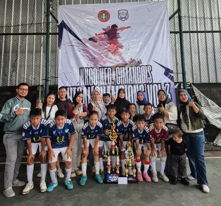 SDN Tugu 6 Cimanggis Raih Juara Pertama di KKGO Futsal Champions Vol. 3