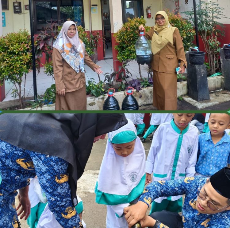 SDN Cinangka 05 Dukung Program Mijel, Edukasi Siswa Peduli Lingkungan