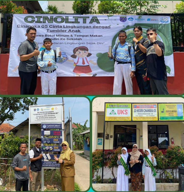 SDN Cinangka 05 Luncurkan Program “Cinolita” untuk Kurangi Sampah Plastik