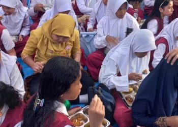 SDN Meruyung Antusias Sambut Program Makanan Bergizi Gratis