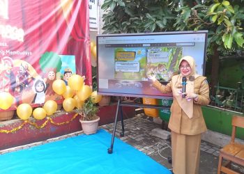 Meriah! SDN Sukamaju 3 Cilodong Rayakan Bulan Bahasa dan Luncurkan Perpustakaan Digital