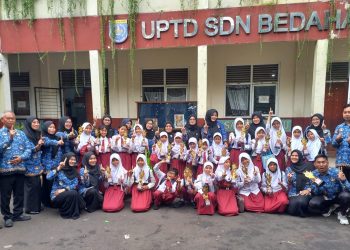 Semarak Bulan Bahasa, SDN Bedahan 01 Gelar Tujuh Cabang Lomba Kreativitas Siswa