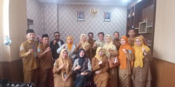 Perjuangkan Kesejahteraan Guru, PGRI Cabang Sandubaya Audiensi ke DPRD Kota Mataram