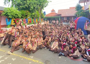 Serunya Persari SDN Pangkalan Jati 1, Pramuka Siaga Belajar Mandiri dan Disiplin Lewat Bermain