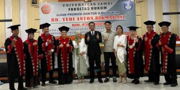 Dr. Rd. Yudi Anton Rikmadani Ungkap Rasa Syukur Usai Raih Gelar Doktor Ilmu Hukum dari Universitas Negeri Jambi