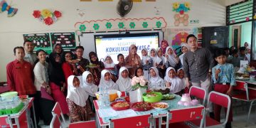 Siswa SDN Mekarjaya 21 Kreasi Olahan Tempe dalam Pameran Makanan Khas Indonesia
