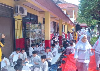 494 Siswa SDN Limo 3 Depok Meriahkan Liga Fest Bulan Bahasa