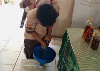 Minyak Jelantah Disulap Jadi Biofuel, K3S Sukmajaya Dukung Program “SERA MIJEL” Cing Ikah