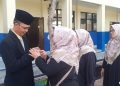 Purna Bakti Kepala SMP Negeri 9 Depok : Totong Hardiman Pamit dengan Haru
