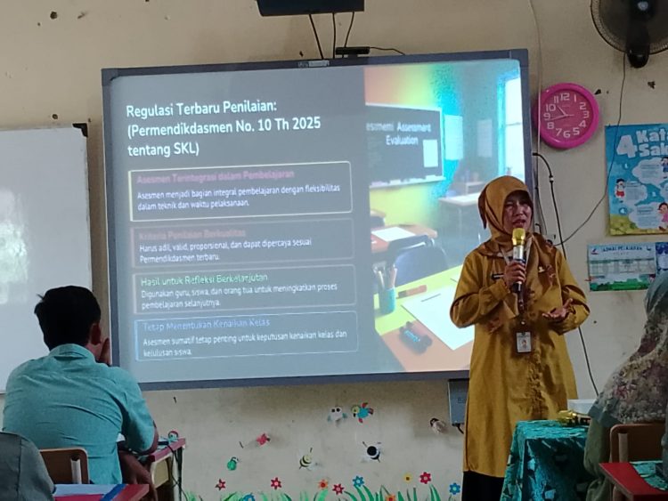 35 Guru SDN di Baktijaya Ikuti Workshop Penyusunan Soal Sumatif Akhir Semester