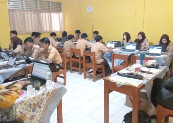 130 Siswa SMK Taman Ilmu Ikuti Tes Kemampuan Akademik Gelombang Kedua