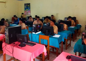 SMK STB Laksanakan Tes Kemampuan Akademik Secara Daring Terintegrasi Nasional