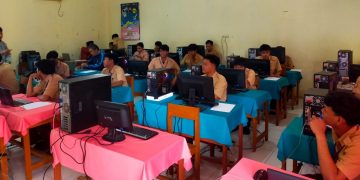 SMK STB Laksanakan Tes Kemampuan Akademik Secara Daring Terintegrasi Nasional