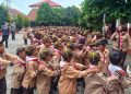 Ratusan Siswa SDN Bojongsari 01 Antusias Ikuti Latihan Pramuka Siaga