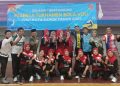 Tim Voli Putri PGRI Pancoranmas Juara 1 Turnamen Antarkecamatan