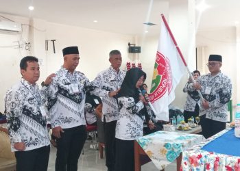 PGRI Cilodong Resmi Miliki Pengurus Baru, H. Nisar: Amanah Selalu Mengandung Risiko