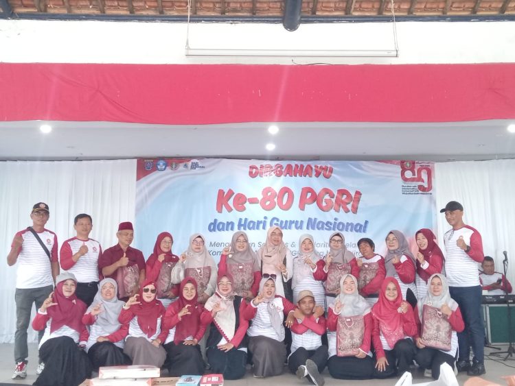 Semarak HUT ke-80 PGRI, Guru Cilodong Gelar Beragam Kegiatan dan Apresiasi Purna Bakti
