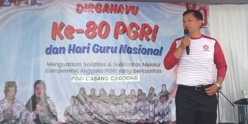 Ketua K3S Cilodong Minta PGRI Perjuangkan Kejelasan Aturan Baru Pengangkatan Kepala Sekolah