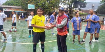 Lima Ranting PGRI Bojongsari Bertanding di Turnamen Futsal HUT ke-80 PGRI