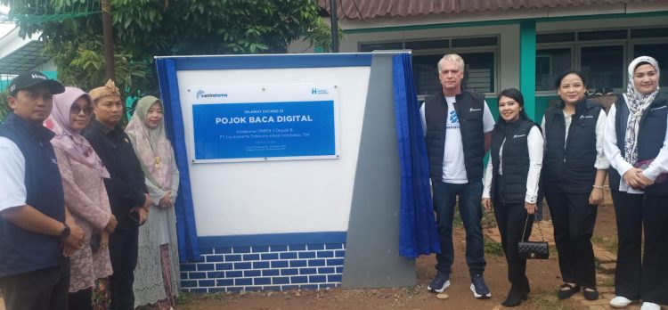 SMKN 3 Depok Resmikan Perpustakaan Digital Hasil Kolaborasi dengan Centratama Group