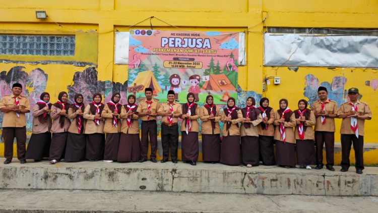 MI Khoirul Huda Bedahan Selenggarakan Perjusa 2025, Dukung Pembinaan Pramuka Penggalang