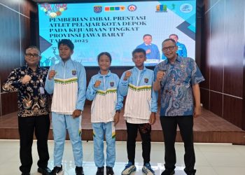 Kepala SMPN 30 Depok Apresiasi Siswa Berprestasi di POPDA Jawa Barat