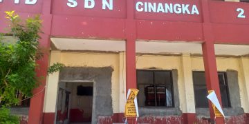 Ruang Kelas Direhab, 457 Siswa SDN Cinangka 02 Belajar di SMP Muhammadiyah 29