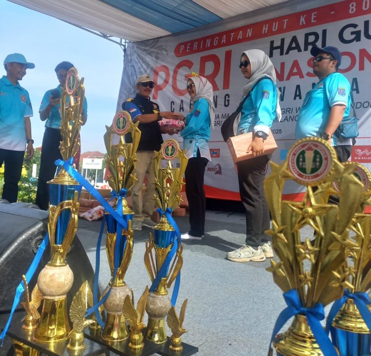 Beben Mukbar: 99 Persen Guru Hadir di Puncak HUT ke-80 PGRI Sawangan