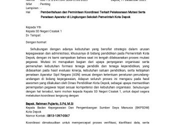 Beredar Surat Mengatasnamakan BKPSDM Depok, Pemkot Tegaskan Itu Penipuan