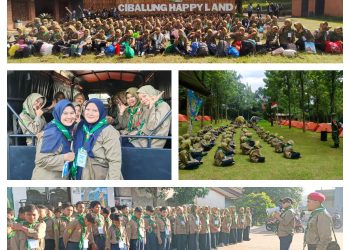 Siswa SMP Muhammadiyah 29 Cinangka Ikuti LDKS di Cibalung Happy Land
