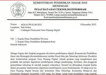1.450 Guru Disiapkan Jadi Penggerak Digital Sekolah Lewat Program Baru Kemendikdasmen