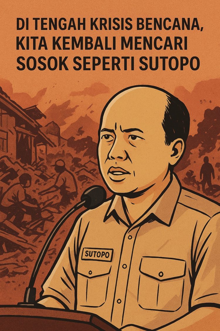 Di Tengah Krisis Bencana, Kita Kembali Mencari Sosok Seperti Sutopo