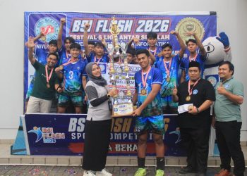 SMK Nurul Azhar Raih Juara 1 BSI Flash 2025, Kokohkan Dominasi di Ajang Voli Pelajar