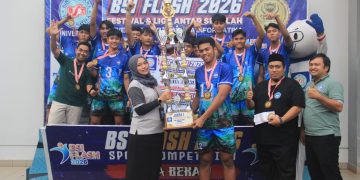 SMK Nurul Azhar Raih Juara 1 BSI Flash 2025, Kokohkan Dominasi di Ajang Voli Pelajar