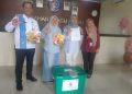 Lurah Duren Seribu Ajak Anak Gemar Membaca Usai Terima Hibah Buku dari Diskarpus Depok