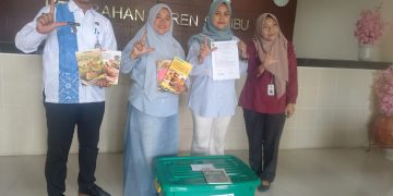 Lurah Duren Seribu Ajak Anak Gemar Membaca Usai Terima Hibah Buku dari Diskarpus Depok