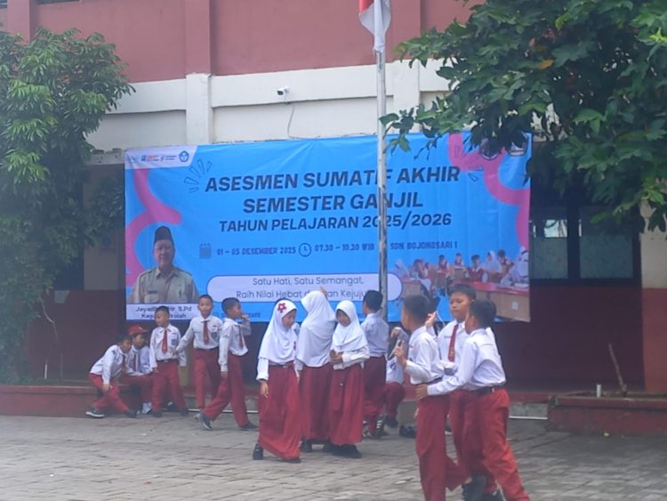 Pelaksanaan SAS Berjalan Lancar, SDN Bojongsari 01 Targetkan Hasil Terbaik
