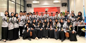 Konfercab PGRI Bojongsari Tetapkan Eros Rosita sebagai Ketua Baru