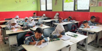 SAS Ganjil 2025 di SDN Kedaung Berjalan Kondusif Meski Terbatas Ruang Kelas