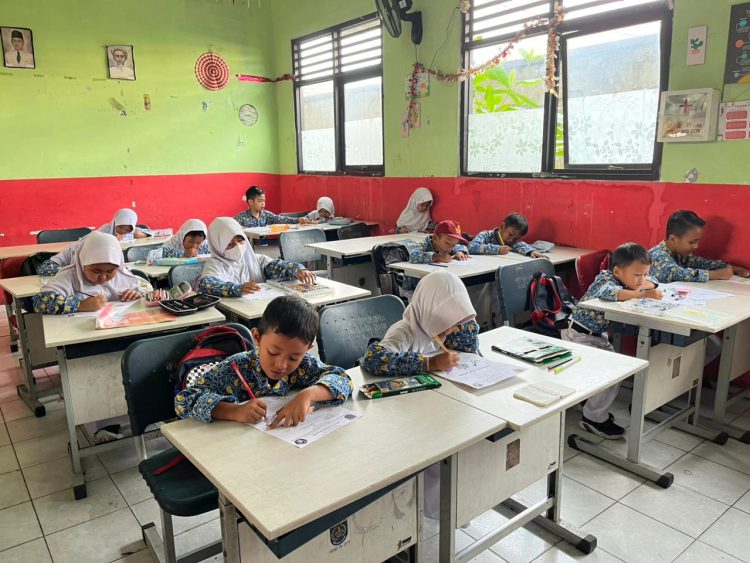 SAS Ganjil 2025 di SDN Kedaung Berjalan Kondusif Meski Terbatas Ruang Kelas
