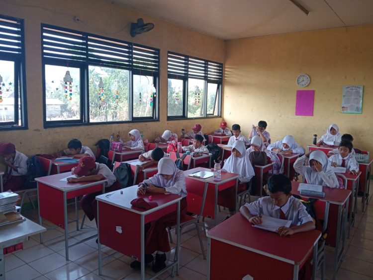 Pelaksanaan SAS di SDN Sawangan 02 Berjalan Lancar dan Tertib