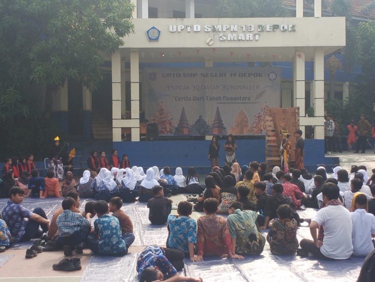 Gebyar Puncak Kokurikuler SMPN 19 Depok Tampilkan Ragam Bakat Siswa