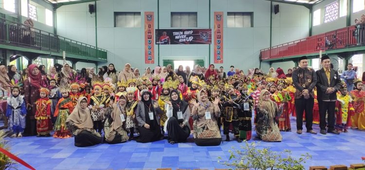 DPAC IPPAQI Setu Gelar Panggung Al-Qur’an PAUDQu ke-4 di GOR Samudra YPI Nurul Azhar